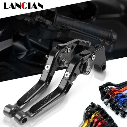 For Suzuki GSXR 600 750 Motorcycle Adjustable Folding Extendable Brake Clutch Levers GSX-R GSXR 750 600 2004 2005 Accessories