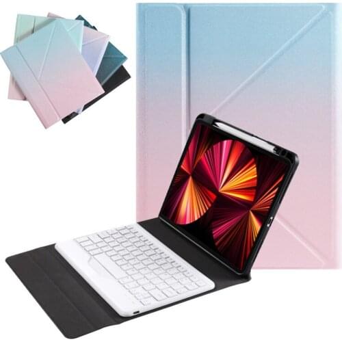 Tablet Case Keyboard for IPad 9.7 2017 2018 Keyboard Case for IPad 10.2 7th 8th Air 2 Pro 9.7 10.5 11 Cover with Pencil Holder