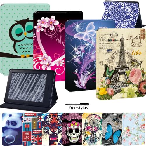 Leather Case for Amazon Kindle Paperwhite1/2/3/4 Tablet Case for Kindle 10th Generation/Kindle 8th Generation Tablet Stand Cover