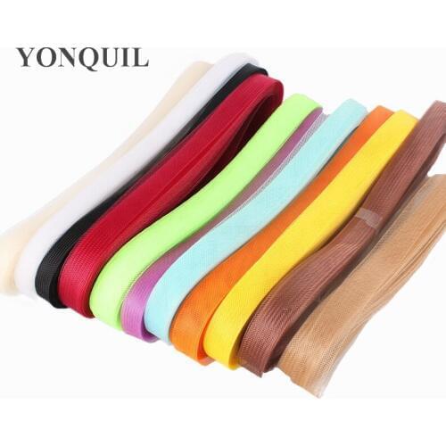 Free Ship 35 Color for Select 1.2''/3Cm Crinoline Hair Accessories DIY Elastic Mesh Fabric Beauty Fascinators Craft 100Yards/Lot