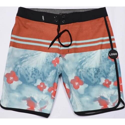 Fashion Printed Boardshorts 2021 Mens Bermuda Phantom Beach Shorts Quick Dry Breathable Surfing Swim Fitness Gym Trunks Swimwear