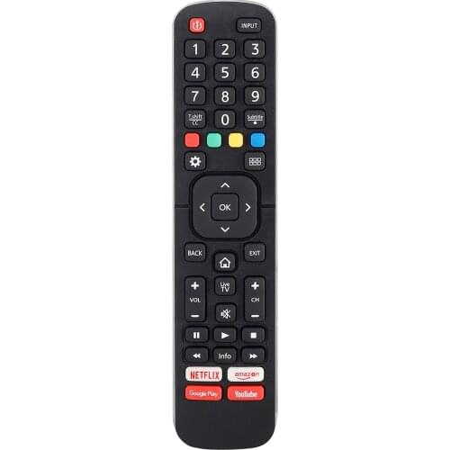 Universal Replacement Remote Control for Hisense Smart TV EN2B27 ER-31607R EN-21662 EN-31907 EN2S27D 32K3110W 40K3110PW 50K321UW
