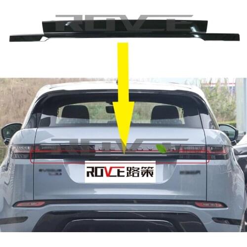 Tailgate Rear Door Bottom Cover Molding Trim Steel back door trim for RangeRover Evoque LR136912 car Accessories