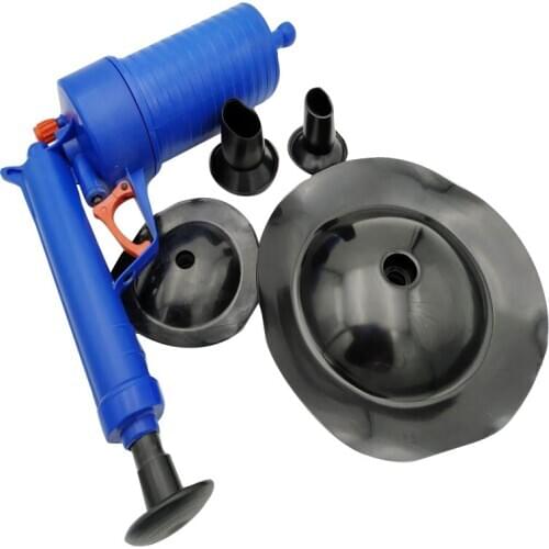 5Pcs Air Pump Cleaner Dredge Toilet Plunger Blaster Sink Pipe Clogged Remover Bathroom Pipe Bathtub Kitchen Toilet
