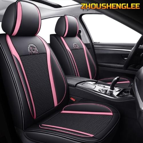Ice silk car seat cover for lada granta kalina lada 2107 2114 kalina 2 largus priora vesta xray auto accessories car-styling