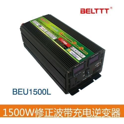 DC12V to AC 220V 1500W modified sinw wave inverter manufactured prod UPS Inverter With Charger