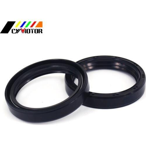 Front Fork Damper Oil Seal Dust Cover 35 36 37 41 43 45 46 47 48 50 53 54 55 57 58 60 Motorcycle Dirt Pit Street Bike Motocross
