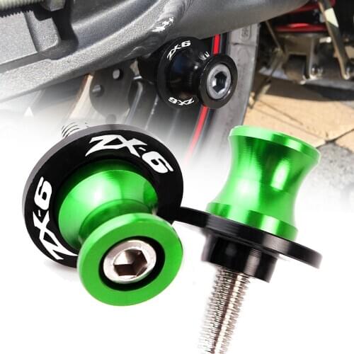 For KAWASAKI NINJA ZX-6 ZX6 ZX 6 1995 1996 1998 - 2020 2019 2018 2017 Motorcycle Accessories Swingarm Spools Slider 8mm Swing