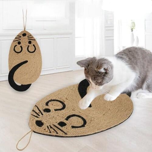 Sisal Cat Scratcher Board for Cat Scratching Post Mat Toy Soft Bed Mat Claws Care Toys Scratching Post Toys Cat Tree Toy Pet