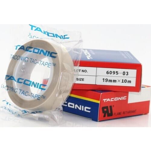 Korea TACONIC Fiber glass cloth tape Adhesive Tape 6095-03 T0.13mm*W19mm*L10m (10pcs/lot)