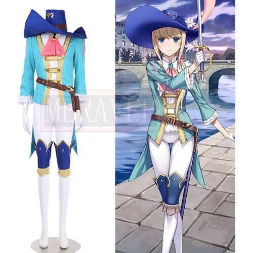 Fate/Grand Order Chevalier D'Eon Cosplay Costume Custom Made Any Size