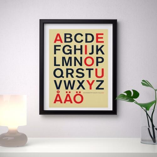 Minimalist Quote Alphabet Canvas Art Print Painting Poster Wall Pictures For Room Decoration Home Decor Picture No Frame