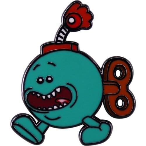 Mr. Meeseeks Lapel Pin Badges