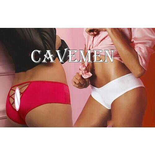 Posterior cross Hollow modification*1467*T-back Teddy Bikini Boxer Triangle Pajamas Skirt Suit Middle trousers Free Shipping