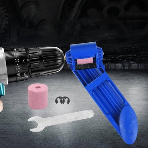 Portable Drill Bit Sharpener Corundum Grinding Wheel Tool Angle Fixture Convenient Universal Twist Grinder Practical GadgetRepai