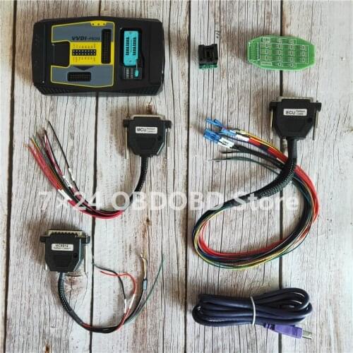 Xhorse VVDI PROG Programmer VVDIPROG For BMW Support Update and Multi-languages with BOSH ECU Adapter