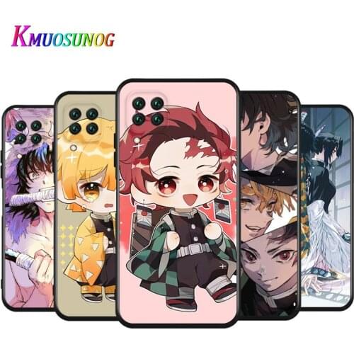 Anime Demon Slayer For Huawei Nova 2 2i 3 3E 3I 4 4E 5 5I 5Z 5E 5T 6 7 7I 8 SE Lite Pro SE Silicone Soft TPU Phone Case