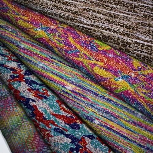 Bullet Texture Liverpool Fabric 50cm*140cm Cartoon Printed For Dress Stretch Fabric by Yard Knit Fabric For Hair Band L9233