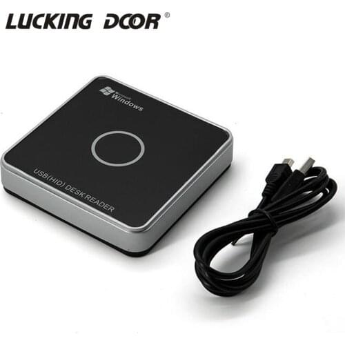 UHF 920mhz-925MHz USB Reader Writer Ultrahigh Frequency RFID HID Desktop Card Reader Support ISO18000-6C Plug and Play