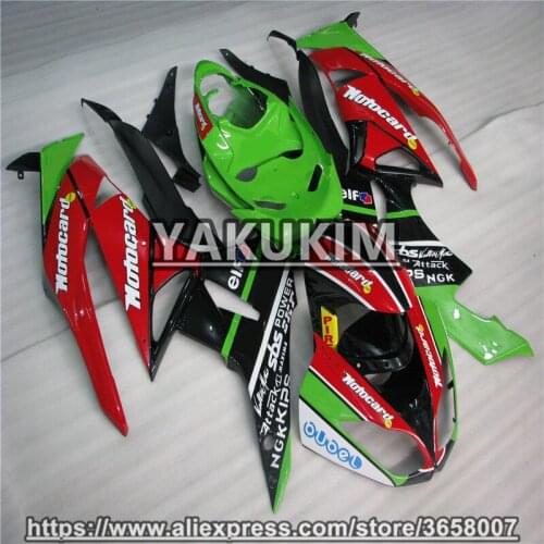 YAKUKIM ABS Injection Fairing Kits For Kawasaki NINJA ZX-6R 09-12 Year 2009 2010 2011 2012 ZX6R 09 10 11 12 Motobike Fairing New