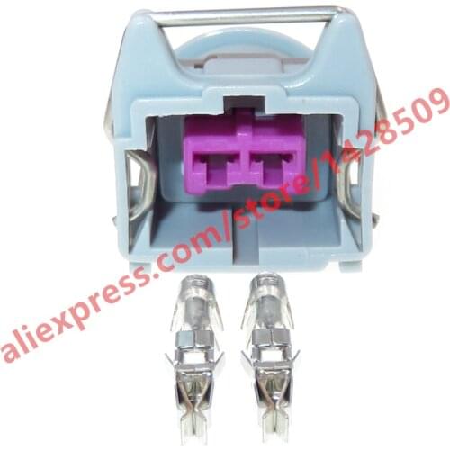 5 Sets 2 Pin 144473-7 Auto Electric Wire Harness Female Plastic Housing Connector 3.5 Seires Automobile Unsealed Socket