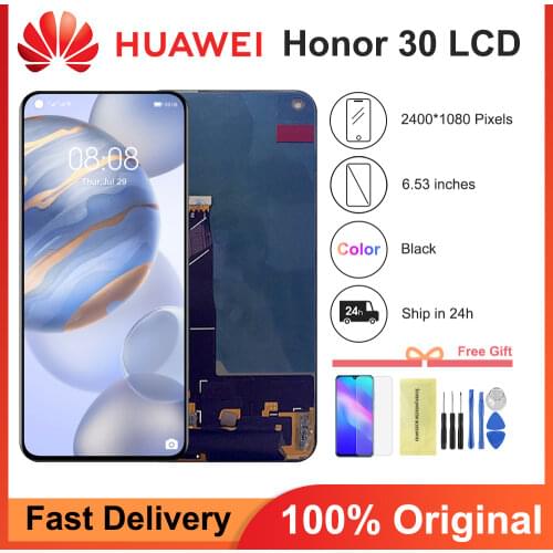100% Tested Original 6.53'' Display Replacement For Huawei Honor 30 LCD Touch Screen Digitizer Assembly For Huawei Nova 7 LCD