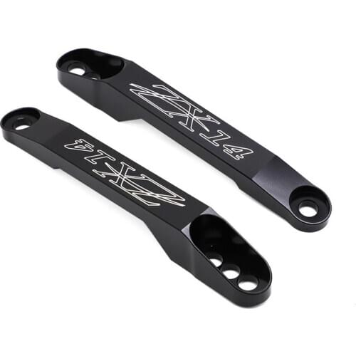 2pcs/Pair Motorcycle Lowering Link Kit For Kawasaki Ninja ZX14 ZX14R ZX-14R 2006-2019 Billet Rear Adjustable Lowering Links