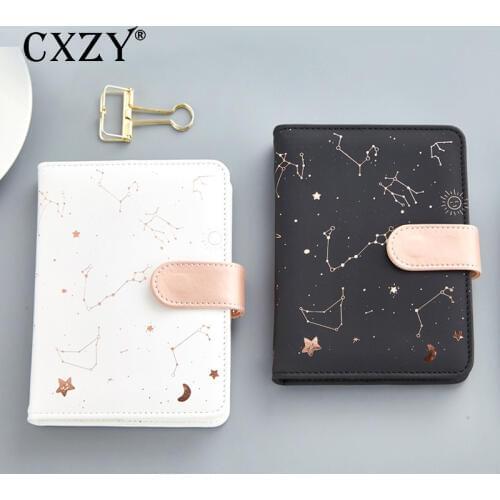 2018 2019 Starry pattern Notebook paper Planner book sketchbook travel journal diary filofax bullet agenda sketch weekly Monthly
