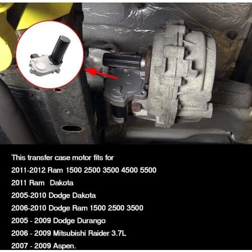 600-935 Transfer Case Motor for Aspen Dodge Dakota Durango Ram 1500 2500 3500 4500 5500 Dakota Mitsubishi Raider -5143477AA