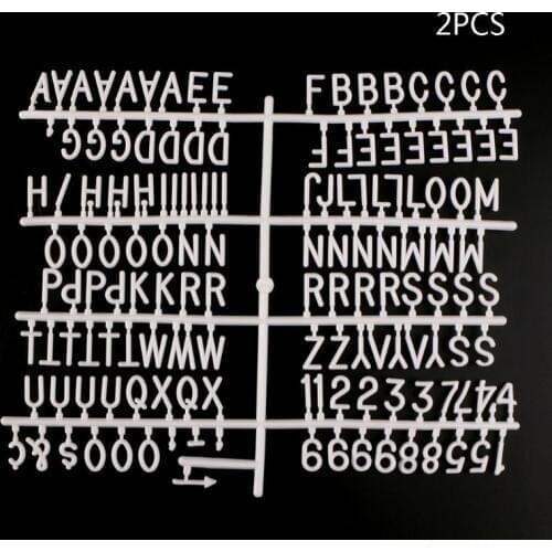Characters For Felt Letter Board 290 Piece Numbers For Changeable Letter Board
