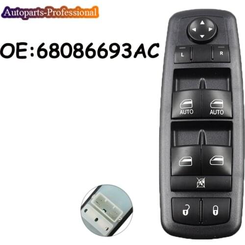 For Jeep Grand Cherokee Dodge Durango 2011-2013 Driver Side Electric Power Master Window Switch 68086693AC Auto Parts