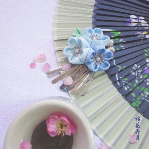 And wind dovetail ancient pictorial headdress kimonos hanfu deserve to act the role of pure And fresh