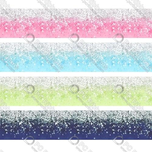 16-75MM Symphony Colors Pattern Printed Grosgrain Polyester Ribbon 50 Yards Gift Wrapping Diy Bows Wedding Drections Ribbons