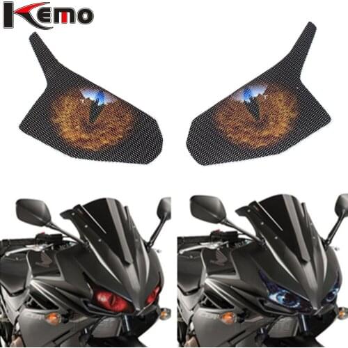 For Honda CBR500R 2016 2017 2018 Motorcycle Headlight Sticker Guard Head light Stickers Protector Film Decoration