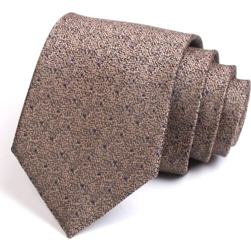 2020 New Gentleman Luxury Tie Men High Quality Business Suit Work Necktie 8CM Wide Jacquard Ties For Men Fashion Formal Neck Tie