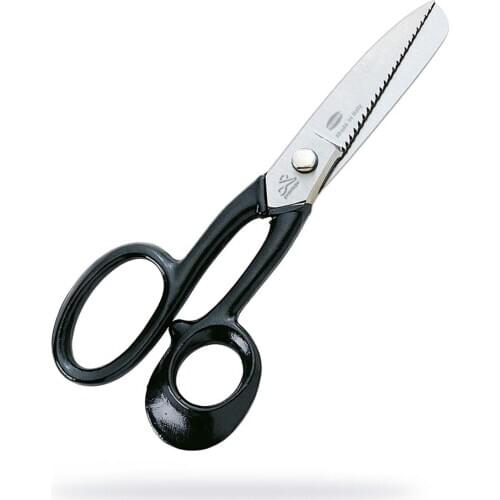 Leather Scissors Black handles dim. 10 " - MADE IN ITALY (10912)
