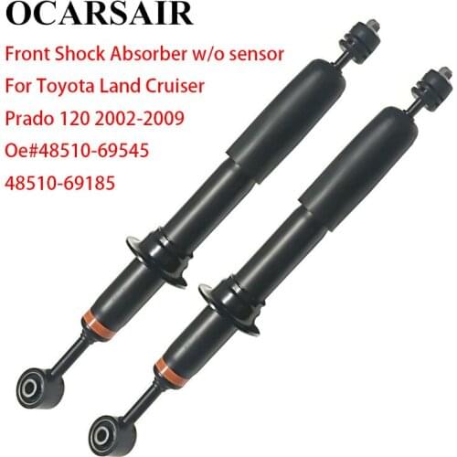 Front Shock Absorbers without sensor Fit for Toyota Land Cruiser Prado 120 2002-2009 Part No#48510-69545 48510-69185 48510-69295