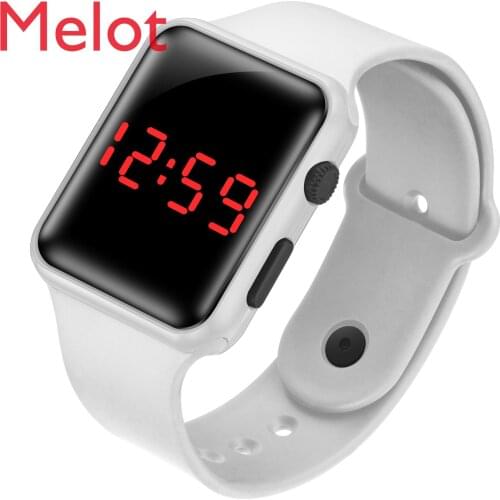 Popular Electronic Sports Watch Led Fashion Silicone Watch Strap Electronic Watch Wear-Resistant Anti-Corrosion