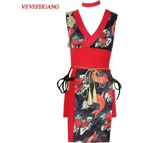 VEVEFHUANG Anime Japanese kimono traditional dress yukata female geisha costume haori obi traditional japanese kimonos cosplay