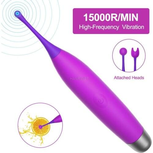 High-Frequency Quick Climax Clit Stimulator Personal Massager with 10 vibrating Motion Mode for Women Couple Sexual Satisfaction
