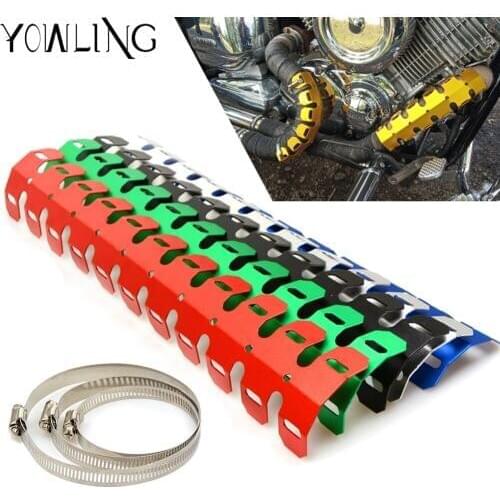 Motorcycle Exhaust Muffler Protector Heat Shield Cover Guard For YAMAHA YZFR1 YZF-R1 2002-2018 YZF-R6 YZFR6 2006-2018 YZF R1 R6