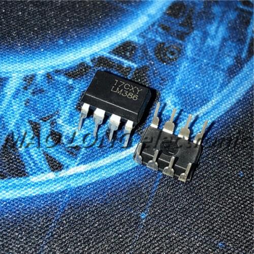 10PCS/LOT LM386N DIP8 LM386 DIP LM386N-1 LM386-1 new and original IC In Stock