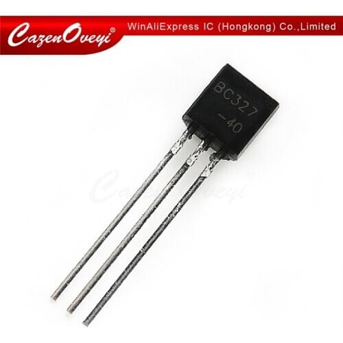 100pcs/lot BC327-40 BC337-40 BC337-16 BC328-25 BC338-25 BC338-40 BC338 BC328 BC337 BC327 327-40 TO-92 In Stock
