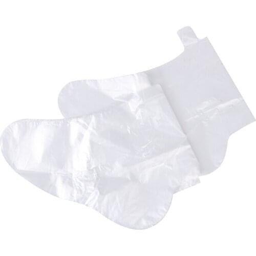 100pcs Disposable Foot Covers Film Pedicure Prevent Infection Remove Chapped