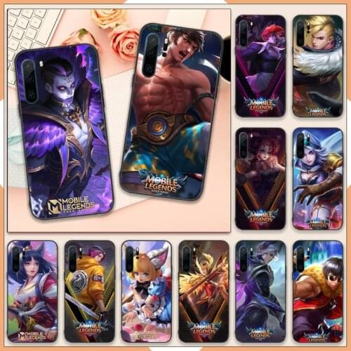 Game mobile legends Phone Case For Huawei P20 P30 P40 lite Pro P Smart 2019 Mate 10 20 Lite Pro Nova 5t