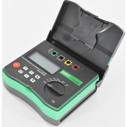 DY4300A Digital de resistencia de tierra probador del metro 0.001 Ohm-200 K Ohm 94Hz 105Hz 111Hz 128Hz