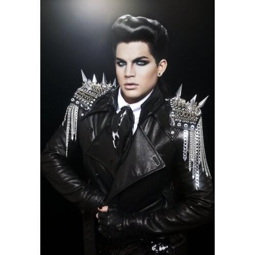 Hot Sale Custom Adam Lambert Canvas Poster New Nice Prints high qualiot style Wall Poster custom poster 20x30cm 27x40cm