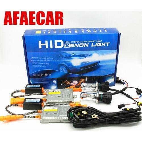 AFAECAR 12v 55w kit H4 bi-xenon h4 h/l 4300K 6000K 8000K HID xenon light