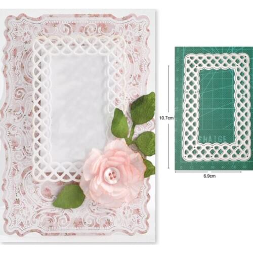 Craft dies metal cutting dies cut die mold background frame decoration Scrapbook dies knife mould blade punch stencils dies 2021