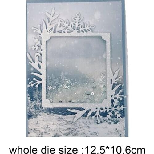 Branch frame Metal Cutting Dies DIY Etched Dies mould Craft Paper Card Making Scrapbooking Embossing die stencils